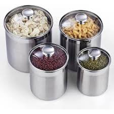 Stainless Steel Canister Set 02553