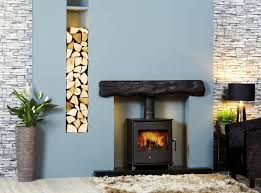 Focus Tudor Large Fascia Mantel Ember