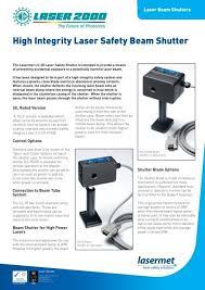 high integrity laser safety beam