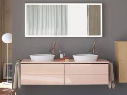 Double Wall Mounted Vanity Unit With Drawers L Cube Double Vanity Unit By Duravit