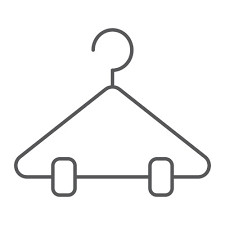 Wooden Simple Hanger Vector Images