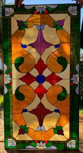 Colorful Victorian Leaded Stained Glass