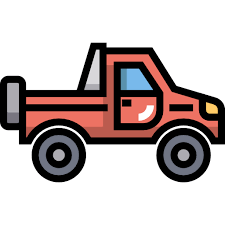 Pickup Truck Free Transport Icons