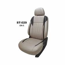 Leather Seattek Plain Car Seat Cover At