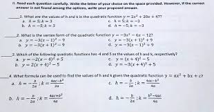 Solved Ii Read Each Question