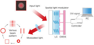 lcos slm optical phase modulator