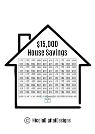 15 000 House Savings Tracker 15 000