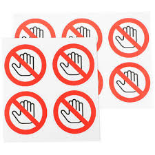 10 Pcs Warning Sign Clearfloor Lift