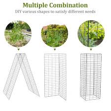 50 5 In X 34 In H Steel Foldable A Frame Garden Plant Supports Trellis