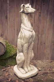 Garden Outdoor Large Stone Dog Four