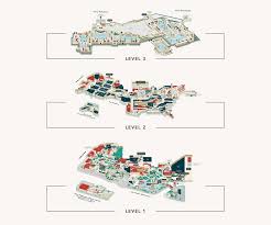 Digital Map Of The Venetian Resort