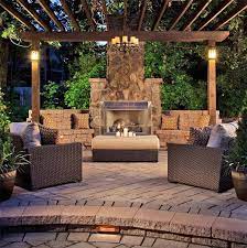 Amazing Outdoor Fireplace Designs