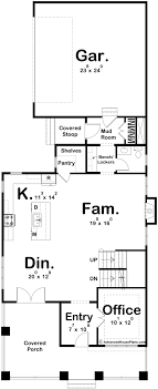 Craftsman Style 2 Story House Plan W