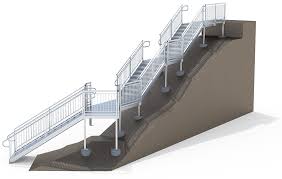 Hillside Berm Stairs Upside Innovations