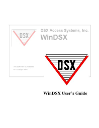 Windsx User S Guide Dsx Access
