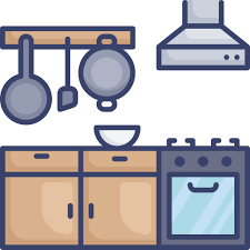 Kitchen Generic Color Lineal Color Icon