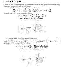 Derive The Heat Diffusion Equation For