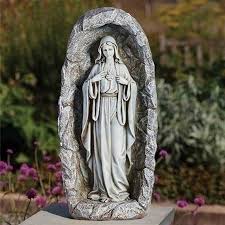 Mary Solar Led Garden Statue