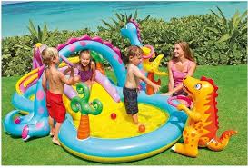 Unicorn Sprinkler Paddling Pool