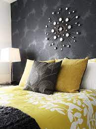 Gray And Yellow Bedrooms