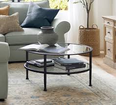 Glass Wood And Metal Coffee Tables