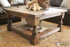 Diy Square Coffee Table Shanty 2 Chic