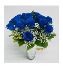 Marine Blue Roses Send To Aventura