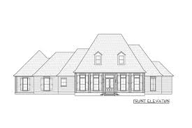 One Level Acadian House Plan With Side
