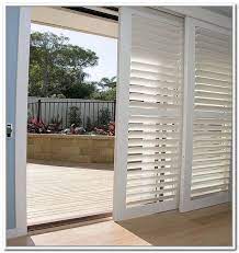 Bypass Shutter System Glass Door