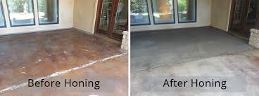Stained Concrete Floor Tile Cleaning