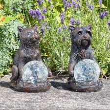 Mysticdog Solar Ornament Garden