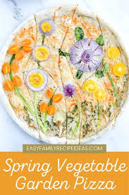 Spring Vegetable Garden Pizza Recipe
