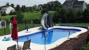 Inground Pool Slides Costs Types Safety