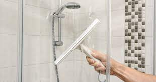 Shower Glass With Homemade 90p Spray