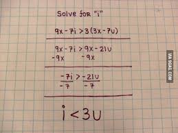 Math Problem Solved With Love 9gag