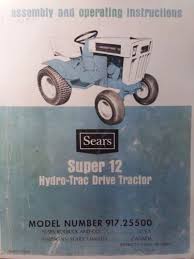 Sears Suburban Super Ss12 Hydro Trac