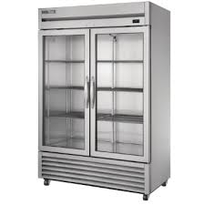 True 2 Glass Door Foodservice Upright