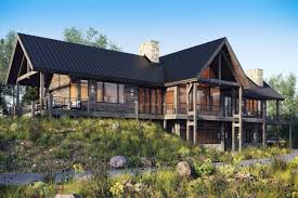 Longs Peak Timber Home Floor Plan From