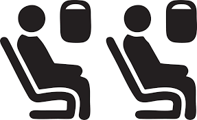 Passenger Seat Icon Symbol 22140788
