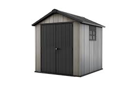 Keter Oakland Shed 7 5x7ft Grey