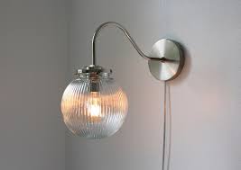 Wall Sconce Lamp Chrome Finish