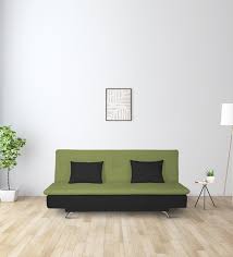 Aspen Fabric Convertible Sofa Cum Bed