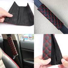 Car Seat Belt Covers Pack Of 2 Red
