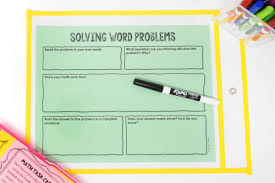 Word Problem Strategies Yzing