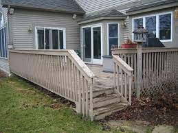 Old Decks With New Raised Paver Patios