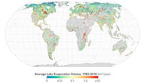 Lake Evaporation On The Rise