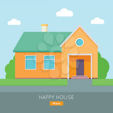 Happy House Banner Poster Template