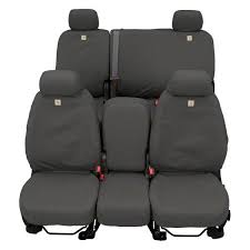 Second Row Seat Cover Carhartt Gravel