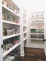 Pantry With Wall Mount Snack Shelves