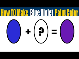How To Make Blue Violet Paint Color
